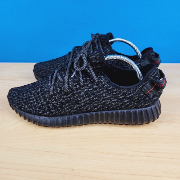 Adidas Yeezy Boost 350 Low Pirate Black Mens Size 11 Sneakers Lace‎ Up BB5350 main image 8